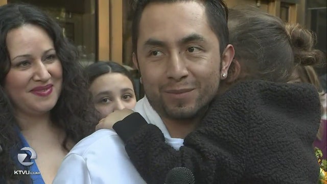 San Jose father who faced deportation reunited with family