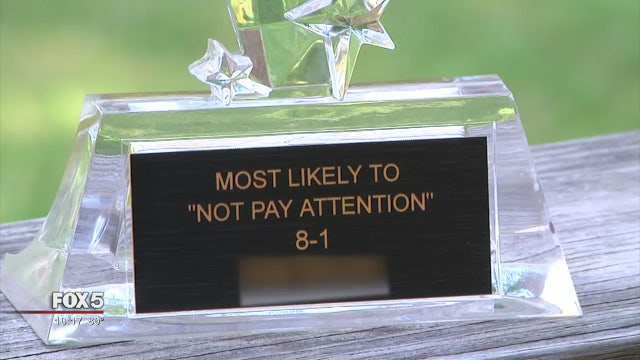 Teachers not returning after 'Most Likely to Not Pay Attention' award