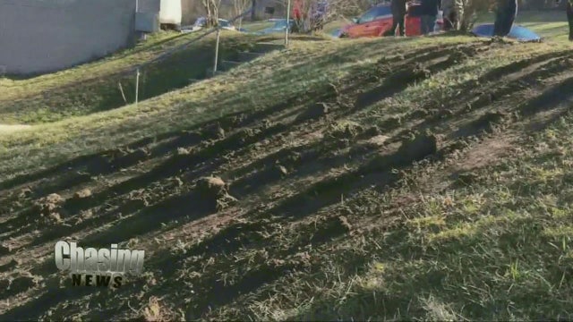 School's peace garden destroyed