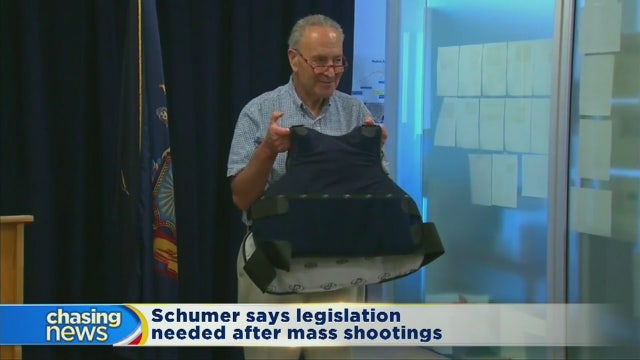 Schumer wants FBI to regulate body armor sales