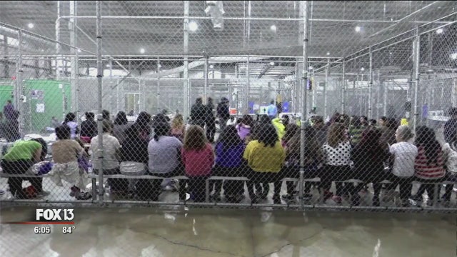 Senator Nelson turned away from child migrant detention facility in Florida