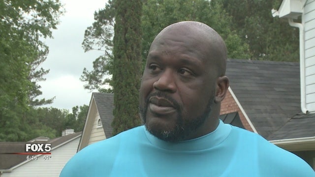 Shaq surprises Jonesboro residents to help promote neighborhood safety