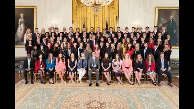 White House criticized over lack of diversity in intern program