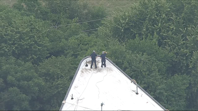 Police searching for suspect who got away after high-speed chase