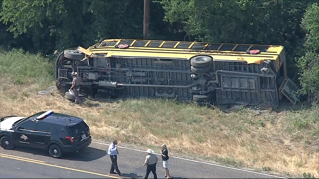 7 students injured after Northwest ISD school bus crashes