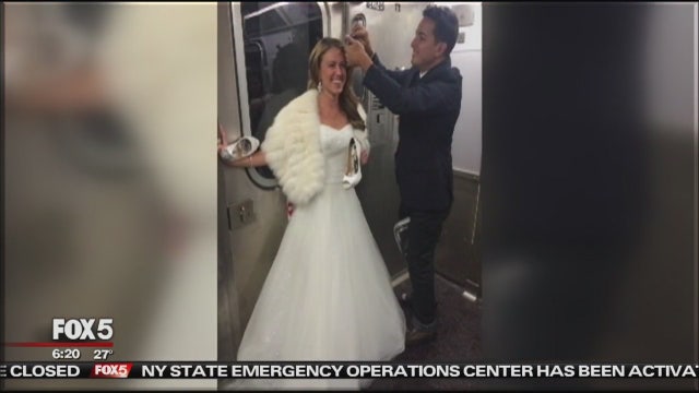 Couple gets married during historic NYC blizzard
