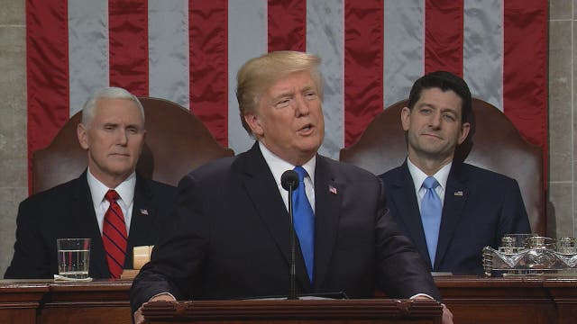 President Trump delivers his first State of the Union address