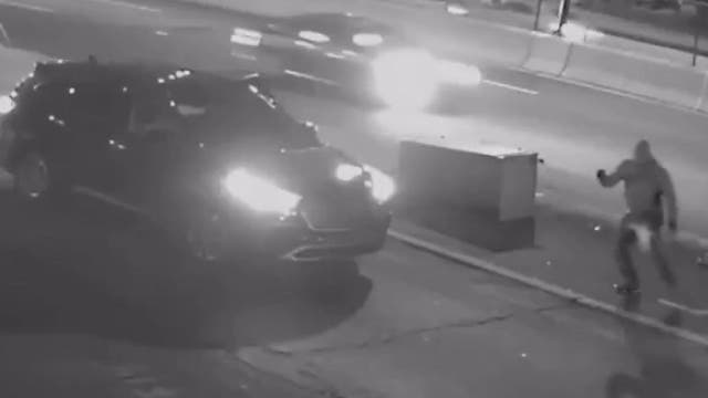 Video shows person knocking over, damaging DC traffic camera