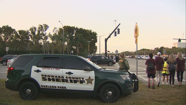 Students wary, hopeful, on return to site of Florida school shooting