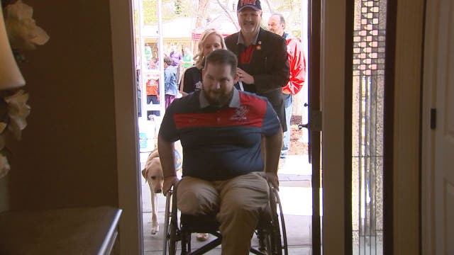 Virginia soldier seriously wounded in Afghanistan receives brand new smart home