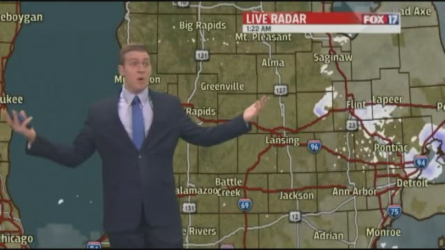 Weatherman fumes at co-hosts who complain about cold