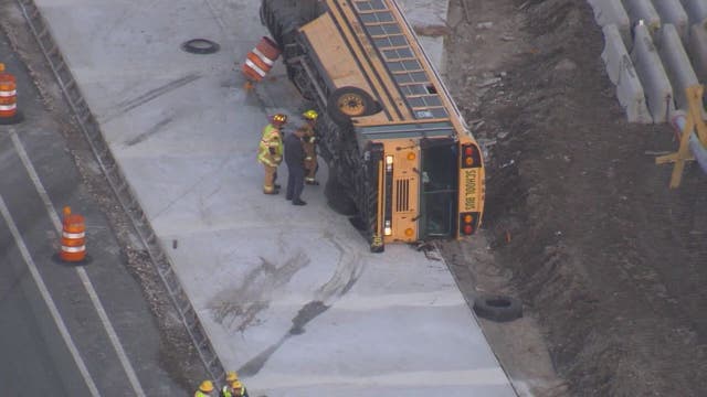 No major injuries in Hernando County school bus crash