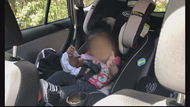 Prince George's County police officer rescues baby left in hot car for hours