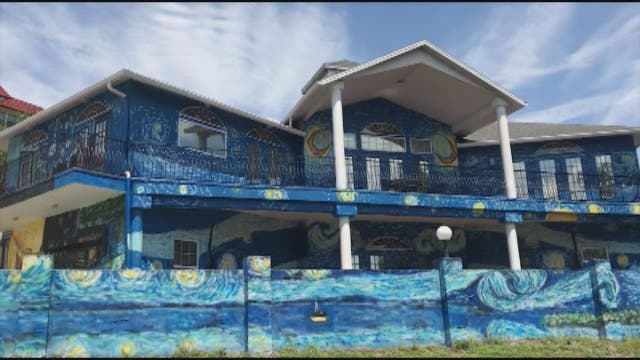 Florida homeowners fight to keep ‘Starry Night' mural