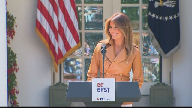Melania Trump debuts 'Be Best' campaign for kids' well-being