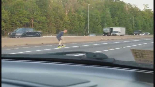 Drivers get out of their cars to help group of small birds get across busy Va. highway unharmed