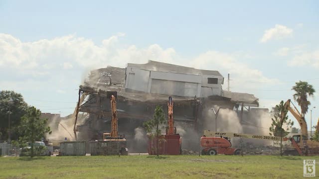 Stubborn structure finally demolished for 'Midtown Tampa' project