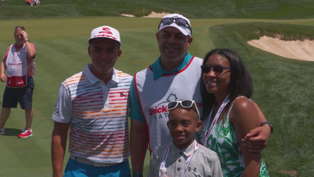 Rickie Fowler helps military dad surprise his children with emotional reunion