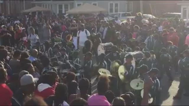 Md. elementary school marching band making waves
