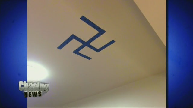 Jewish Rutgers student finds swastika above door