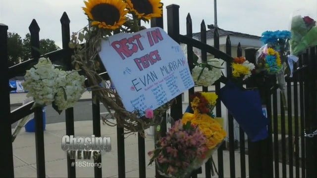 Tears for HS quarterback Evan Murray