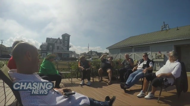 The Bench of Wisdom: Best seat on the boardwalk