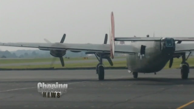 The last B-24 liberator in the sky