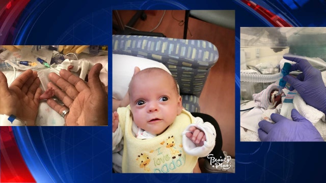 Tiny baby born at 12 ounces finally goes home after nearly 5 months in NICU