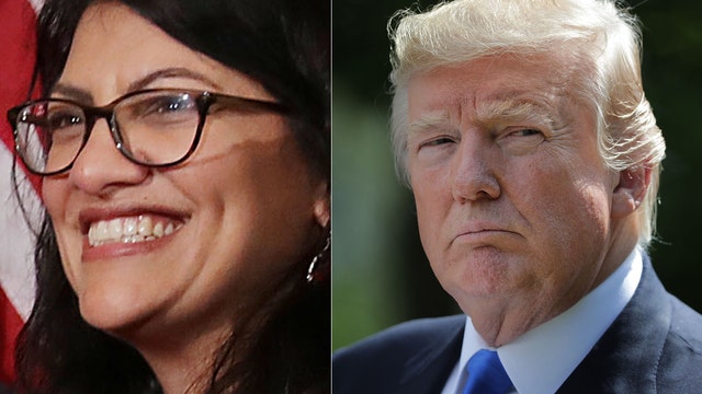 Rashida Tlaib calls Trump an expletive during pitch to impeach