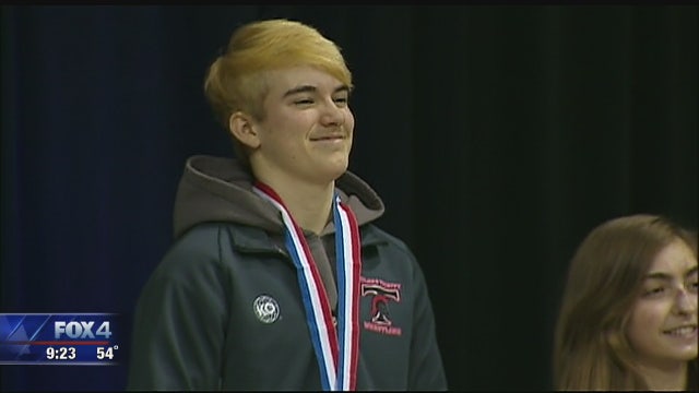 Transgender wrestler reacts to UIL state win