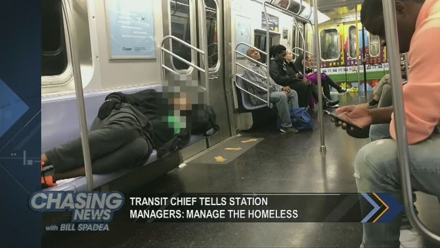 Transit chief tells station managers: manage the homeless