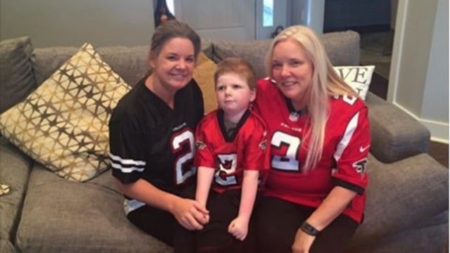 Tripp Halstead rooting for Falcons as recovery continues