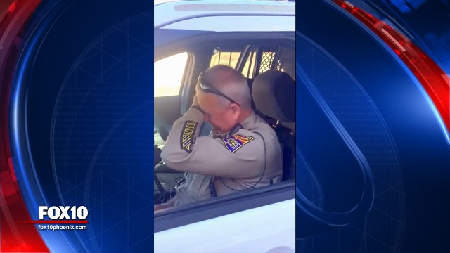 Arizona state trooper's final radio call bring tears
