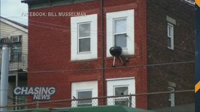 Who is the mystery 3rd floor griller?