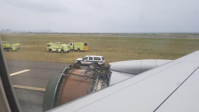 United Airlines flight from San Francisco lands safely in Honolulu after mechanical issue