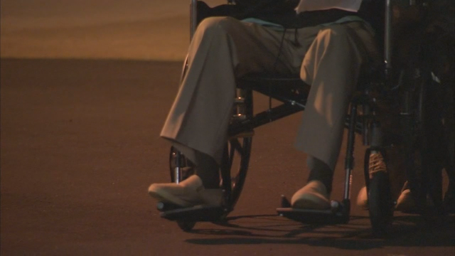 Patients from U.S. Virgin Islands arrive at Dobbins