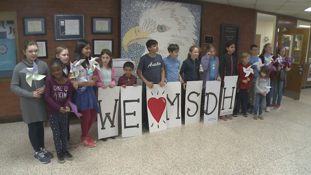 Georgia elementary schools make Pinwheels For Parkland