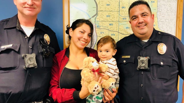 Baby taken in carjacked vehicle found safe; search for suspect ongoing