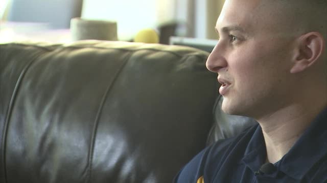 Veteran battles PTSD, other challenges to graduate from college