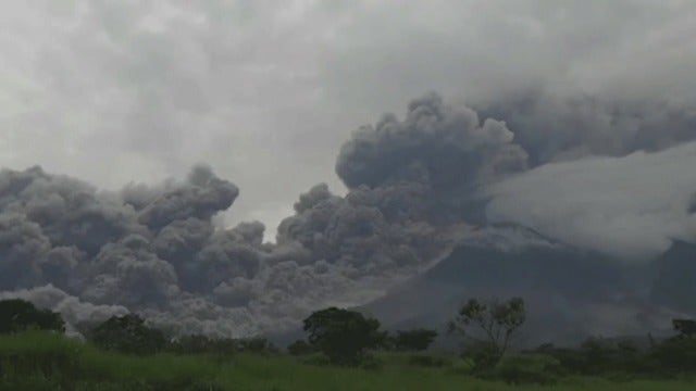 Volcanic eruption in Guatemala kills dozens
