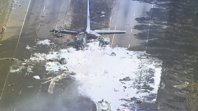 Military plane wreckage removed 2 weeks after Georgia crash