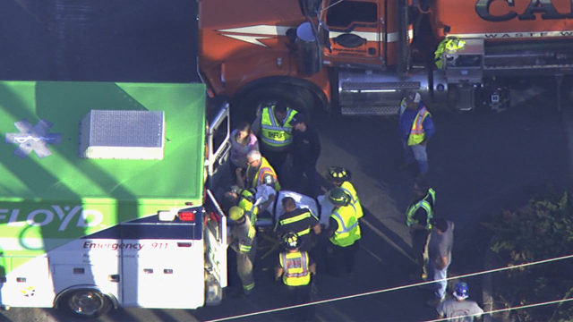 Worker pulled from 6-foot collapsed trench in Rome