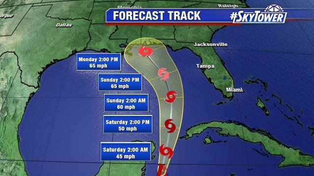 Subtropical Storm Alberto forms; expected to soak Florida