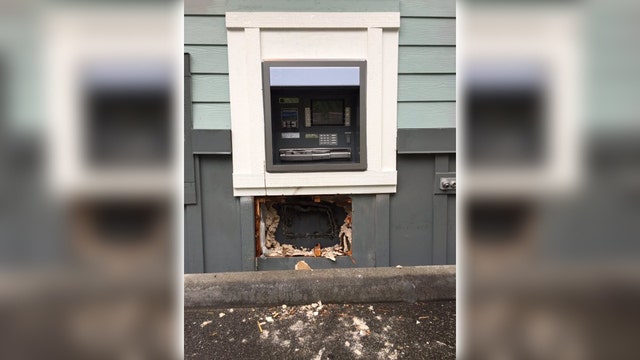 Thieves use blowtorch to open ATM but burn cash, police say