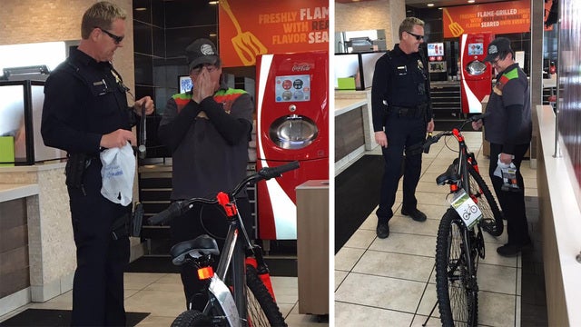 Utah officer replaces bicycle stolen from special needs man
