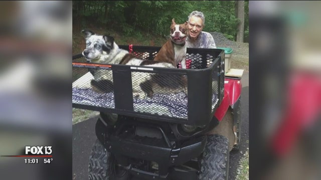 Widow outraged after husband's body left outside for hours