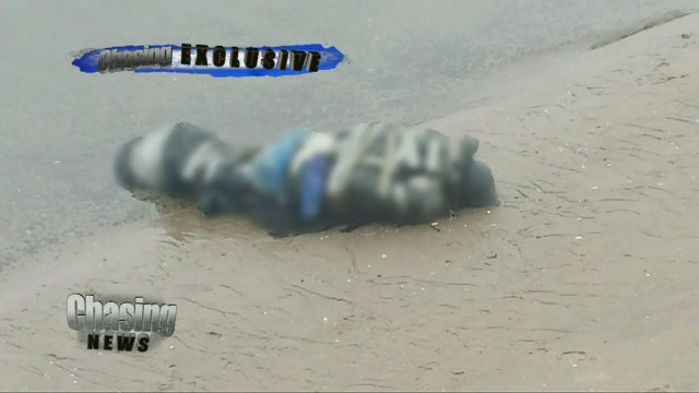 Police ID man with feet encased in concrete