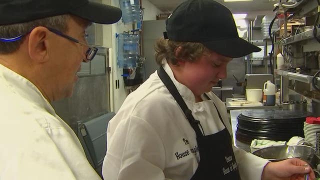 Teen with inoperable brain cancer lives dream of being chef