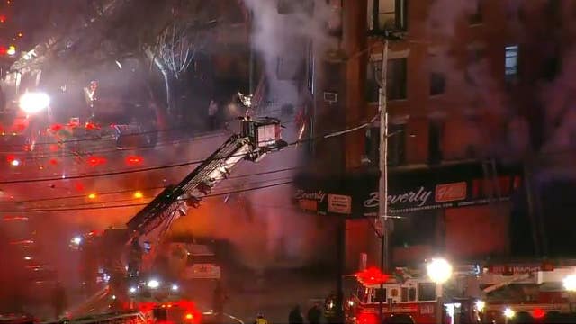 23 injured in huge fire in the Bronx