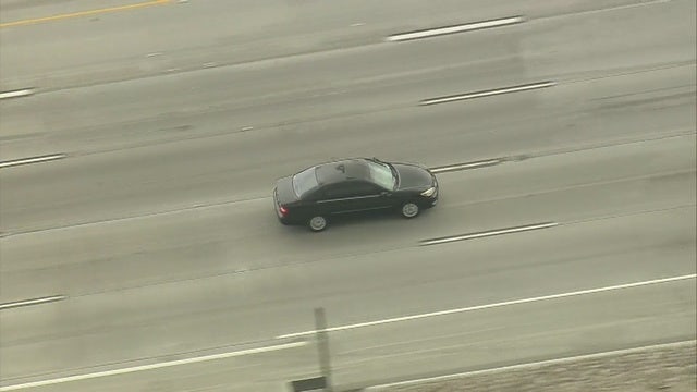 Stolen vehicle suspect leads CHP on chase through OC, Riverside and San Bernardino counties